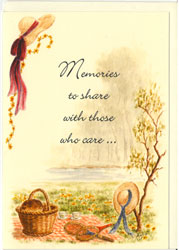 Country Rhymes card & envelope set